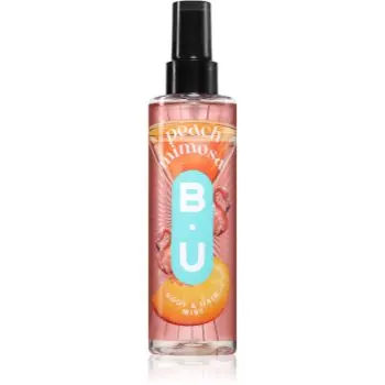 B.U. Peach Mimosa spray pentru corp pentru femei