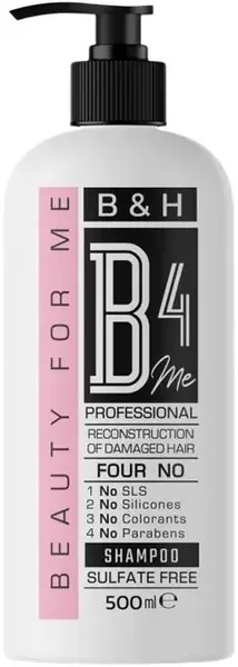 B4Me Reconstruction of Damaged Hair Șampon fără sulfați pentru păr deteriorat, 500 ml