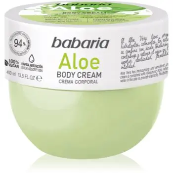 Babaria Aloe Vera crema de corp hidratanta pentru piele sensibila