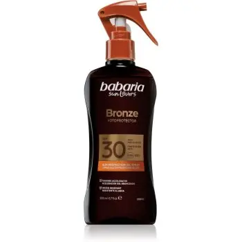 Babaria Sun Bronze Spray Sun Protector Oil ulei protector SPF 30