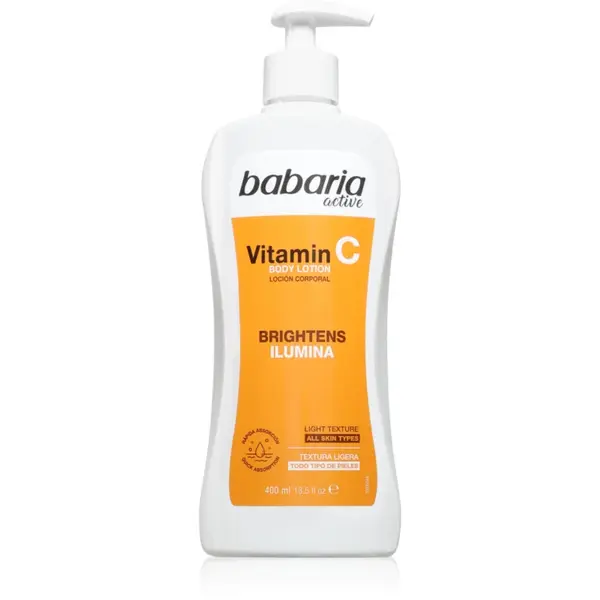 Babaria Vitamin C loțiune de corp iluminatoare 400 ml