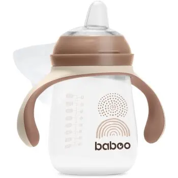 Baboo Cup with Silicone Spout ceasca cu mânere