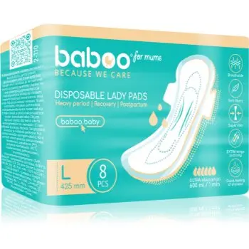 Baboo Postpartum Maternity Pads absorbante postnatale de unică folosință