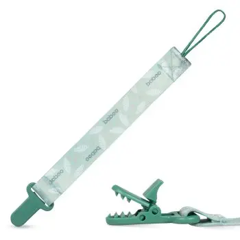 Baboo Textile Soother Holder clips pentru suzetă