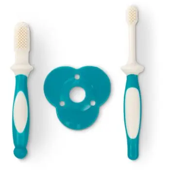 Baboo Toothbrush Set set pentru îngrijirea dentară pentru bebeluși