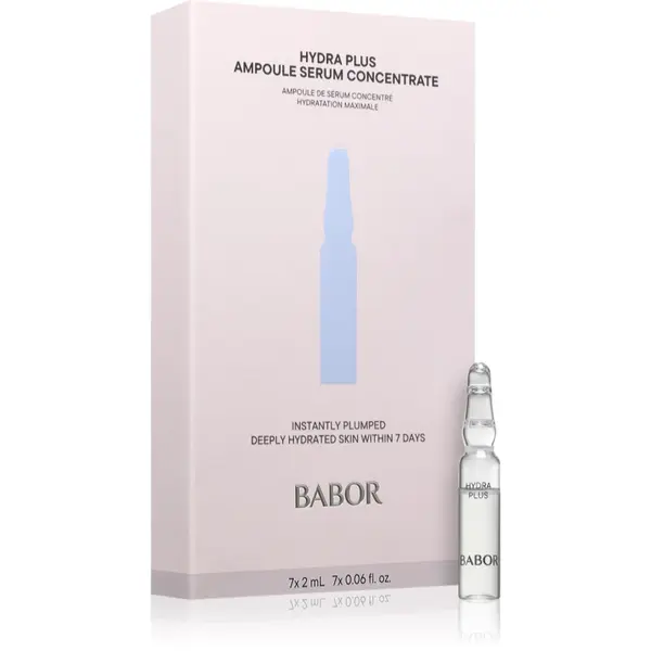 BABOR Ampoule Concentrates Hydra Plus ser concentrat pentru o hidratare intensa 7x2 ml