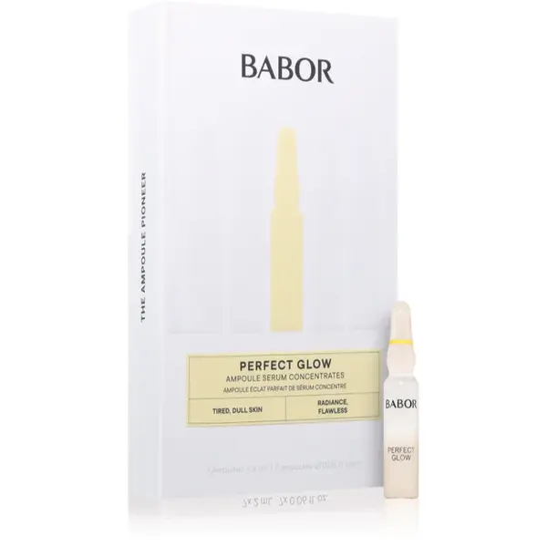 BABOR Ampoule Concentrates Perfect Glow ser concentrat pentru luminozitate si hidratare 7x2 ml