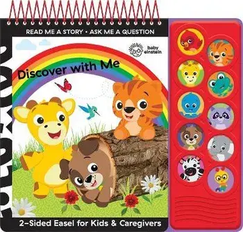 Baby Einstein: Discover with Me: 2-Sided Easel for Kids & Caregivers, Spiral/***
