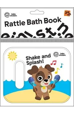 Baby Einstein: Shake and Splash!: Rattle Bath Book - Pi Kids