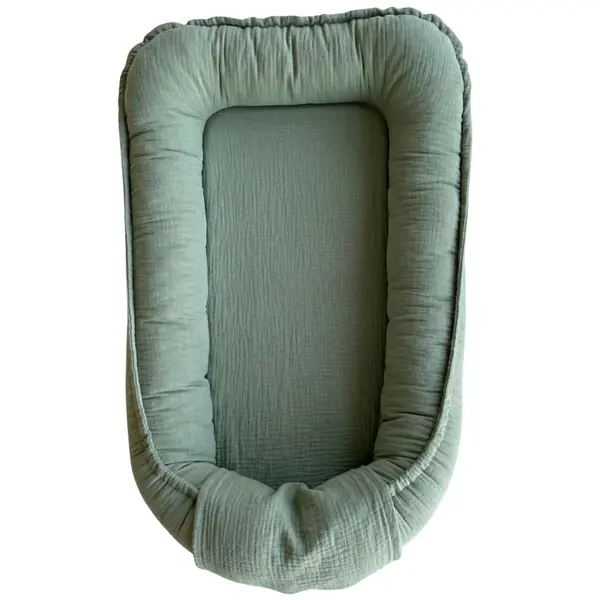 Baby Nest din muselina Twindeco Menta
