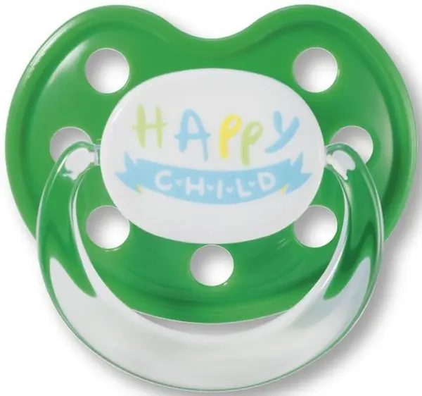 Baby Nova Suzetă din silicon pentru bebeluși- verde