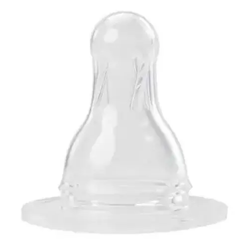 Baby Nova Tetina Silicon Rotunda Lapte 0-24 luni 17302, 2 buc Zephyr Labs
