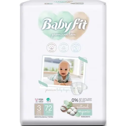 BabyFit scutec Jumbo 3 Midi x 72 buc Zephyr Labs