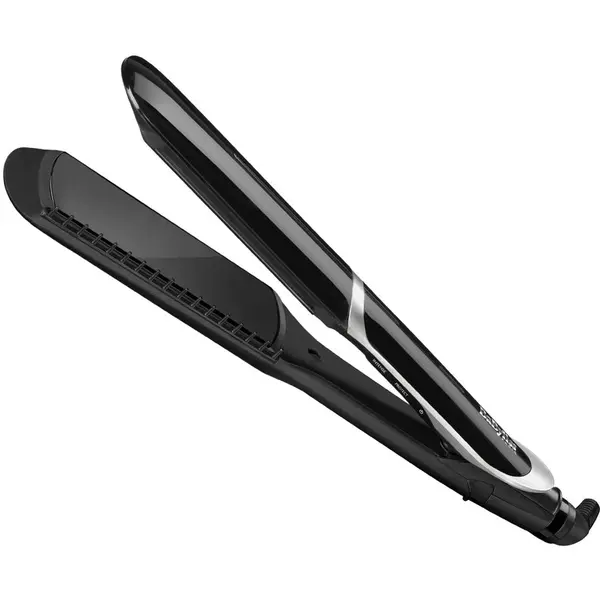 Babyliss Placa de par BaByliss ST397E Sleek Control Wide, placi 35mm Tourmaline-Ceramice, 6 setari temperatura, 235 grade, Ionizare, sistemul de incalzire Advanced Ceramics, Negru