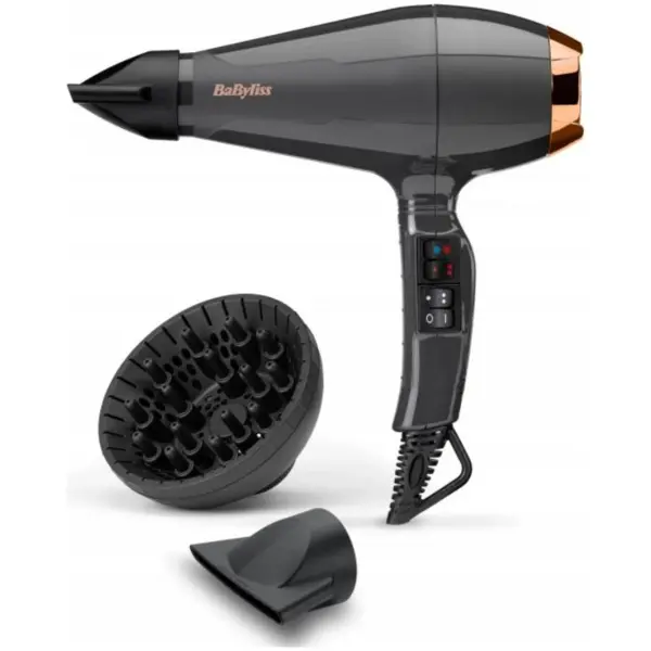 Babyliss Uscator de par BaByliss 6719DE, 2200W, Negru