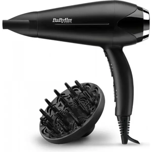 Babyliss Uscator de par negru,2200w, Negru