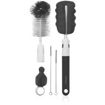 BabyOno Brush Set perie pentru curățarea biberoanelor și a suzetelor