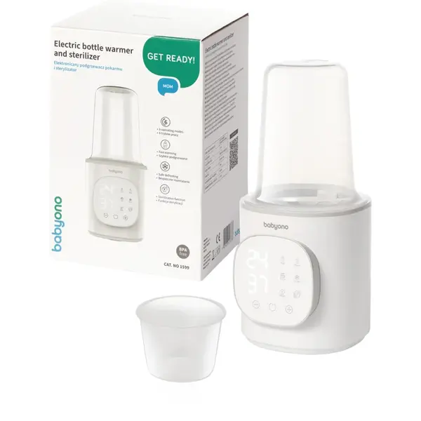 BabyOno Electric Bottle Warmer and Sterilizer încălzitor multifuncțional pentru biberon 1 buc