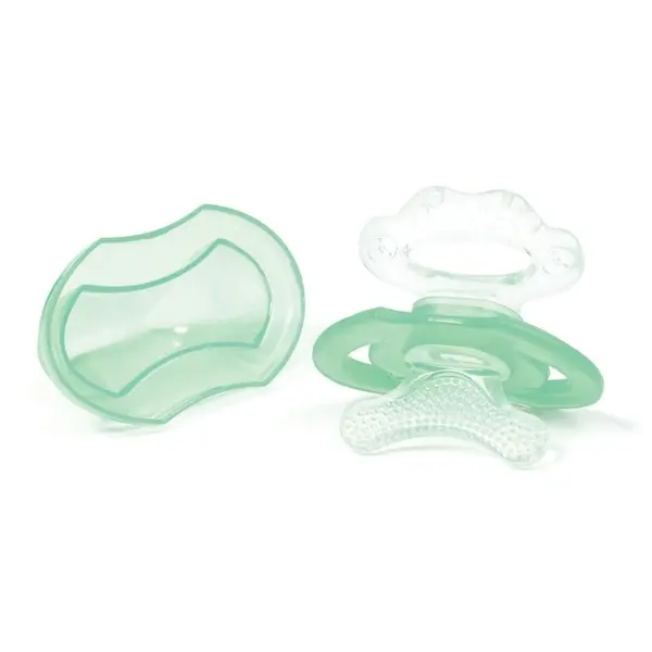 Babyono silicon Teether - verde