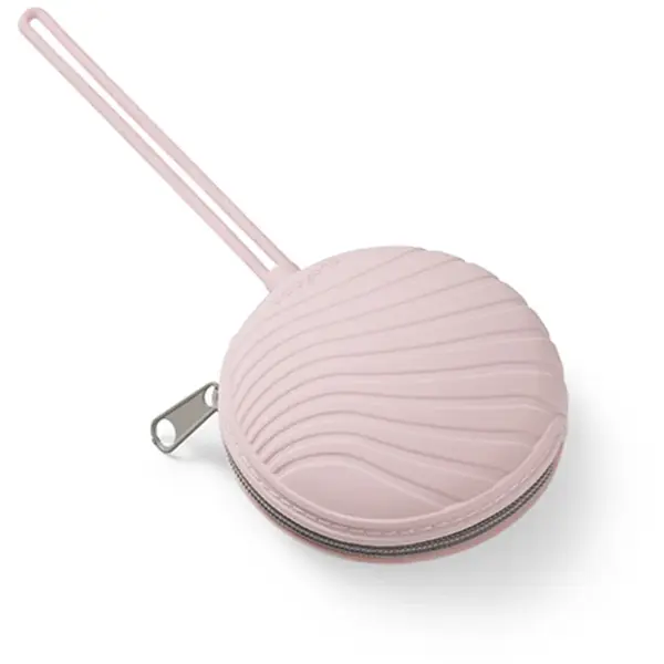 BabyOno Silicone Soother Case cutie Pink 0m+ 1 buc