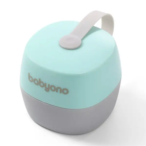 Babyono Soother Box NATURAL NURSING mentă nouă