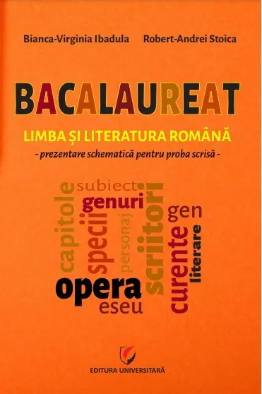 Bacalaureat. Limba si literatura romana. Prezentare schematica pentru proba scrisa