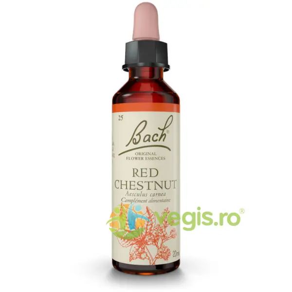 Bach 25 Red Chestnut (Castan Rosu) Picaturi 20ml