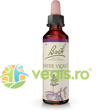 Bach 34 Water Violet (Viorea de Balta) Picaturi 20ml