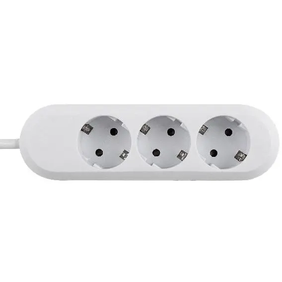 BACHMANN Prelungitor Bachmann Smart BM-387.271R, 3 prize Schuko, 3 m, Alb