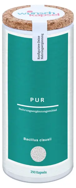 Bacillus clausii Probiotic, 2 miliarde CFU, 290 capsule, Wunschkapsel