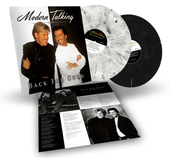 Back For Good (Black & White Marbled Vinyl, 40th Anniversary Edition) | Modern Talking