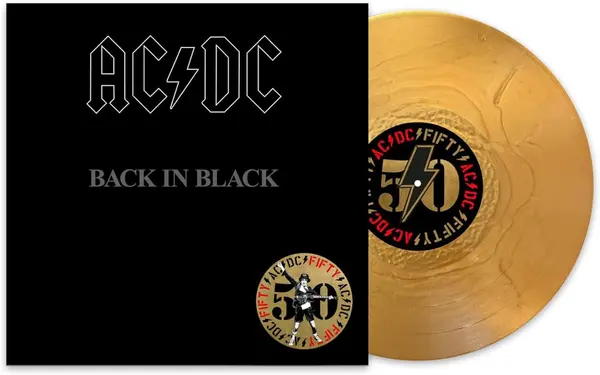 Back In Black (50th Anniversary) - Gold Nugget Vinyl | AC/DC