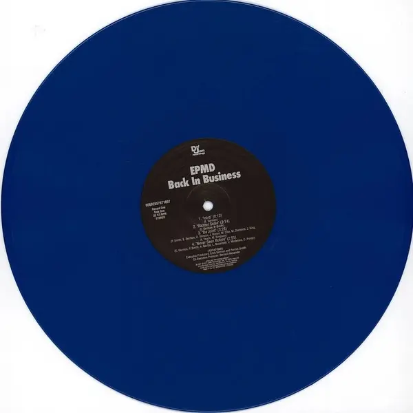 Back In Business (Blue Vinyl) | EPMD