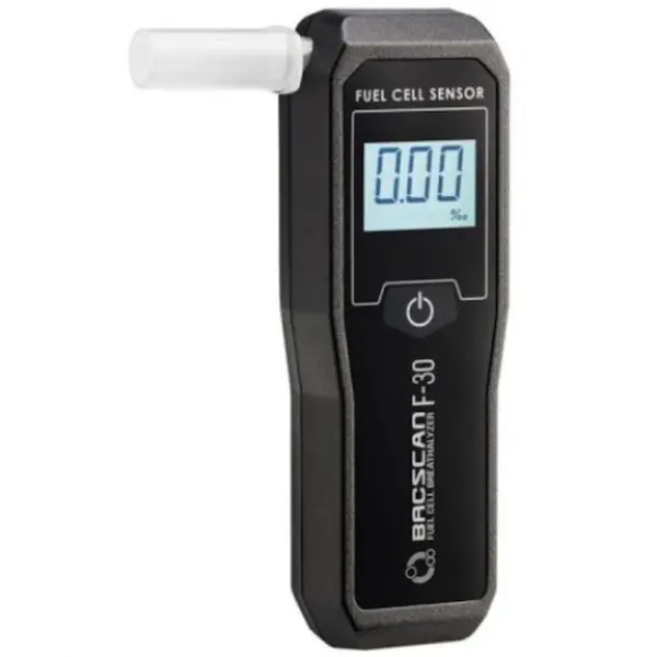 BACscan Etilotest, BACscan, Afisaj LCD, Plastic, 111x35x24 mm, Negru