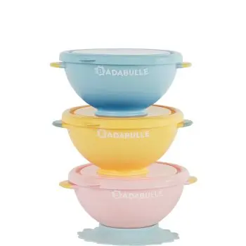 Badabulle Fun Colors castron cu capac