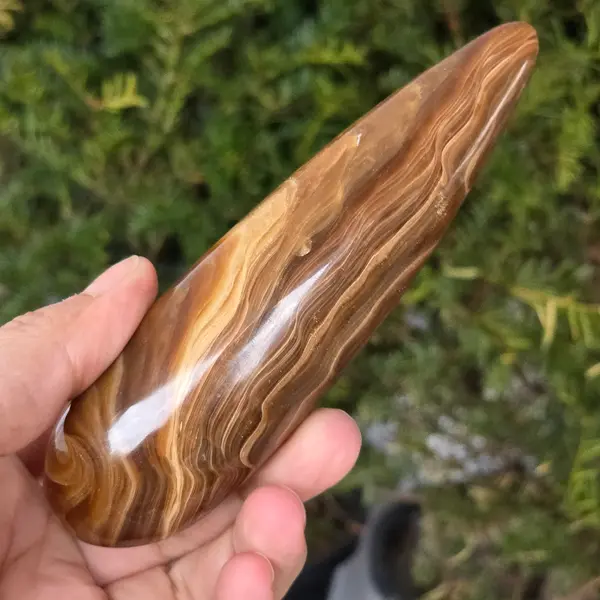 Bagheta aragonit maro model 2
