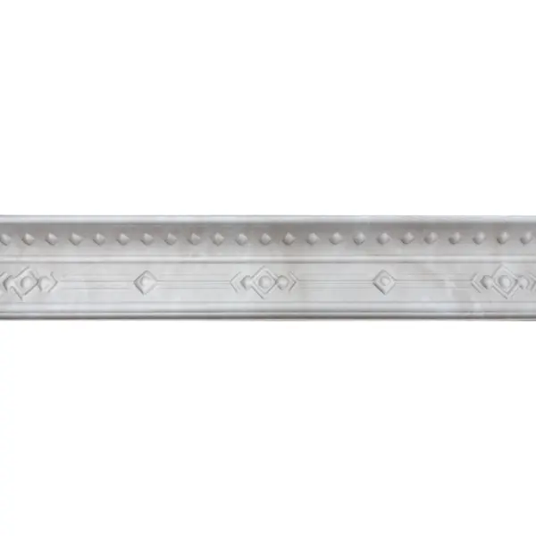Bagheta decorativa V01-50-SR polistiren extrudat gri 12x200 cm
