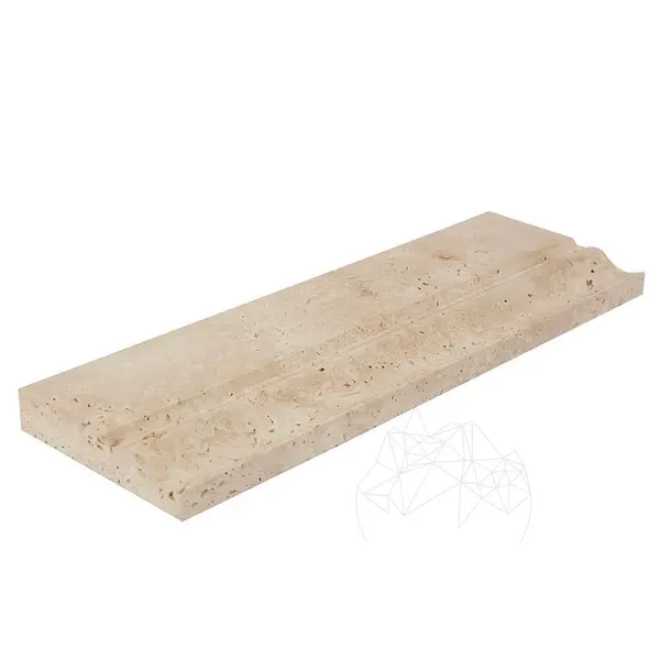 Bagheta M10 Travertin Classic 10 x 30.5 x 2cm