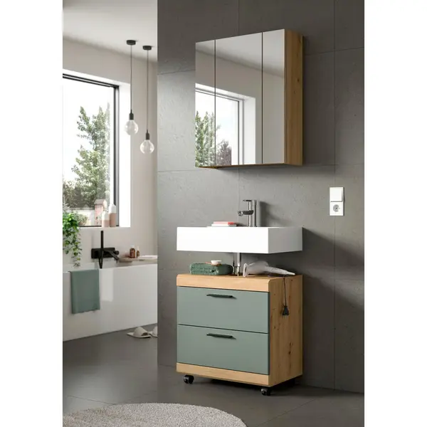 Baie 2 piese, 60 cm