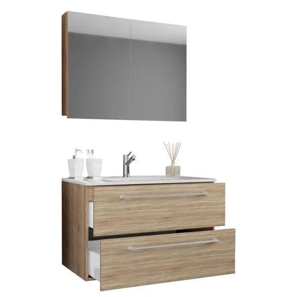 Baie 3 piese, 60 cm