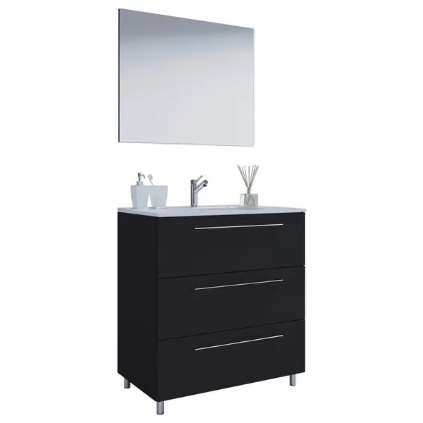 Baie 3 piese, 60 cm