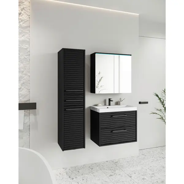 Baie 4 piese, 90 cm