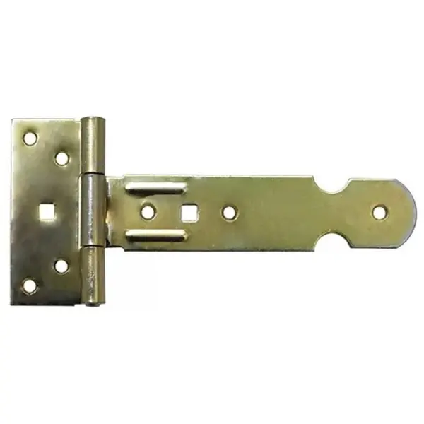 Balama Aplicata pentru Usi si Porti, 200 x 30 x 2 mm, Finisaj Zincat Galben