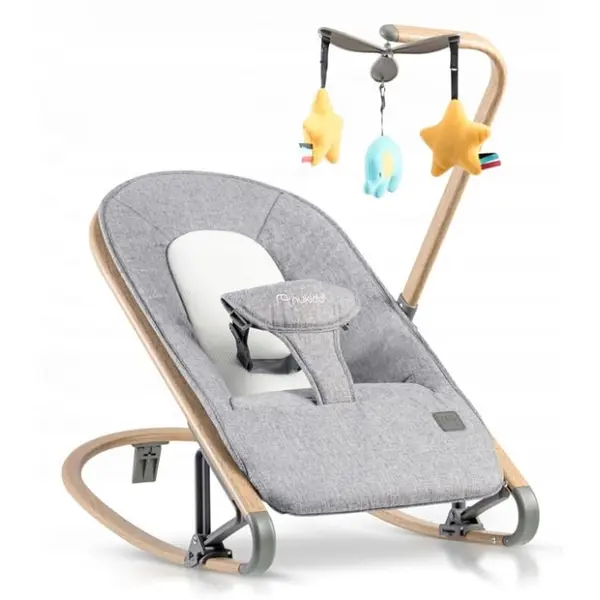 Balansoar 2 in 1 Nukido, jucarii, gri KID620356, la doar 383,00 lei
