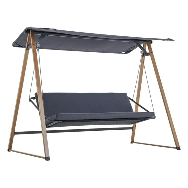 Balansoar de terasa Herning gri/maro L232 cm