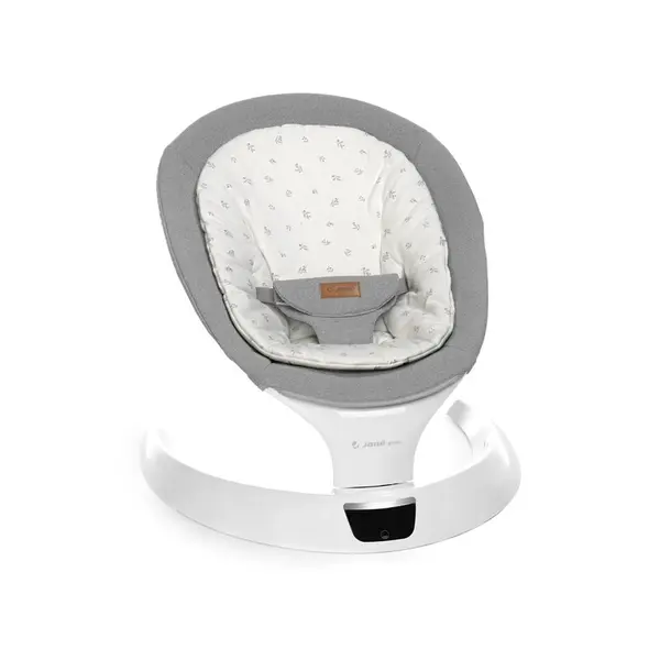 Balansoar electric, Jane, Moon, Cu 5 trepte de viteza, Timer, 12 melodii si 5 sunete ale naturii, Conform cu standardul european EN 12790:2023, Mist