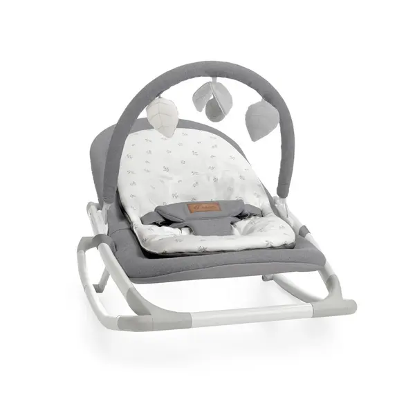 Balansoar Jane Fold Mist, pliabil, bara de jucarii si spatar reglabil, conform cu standardul european de siguranta EN 127902023