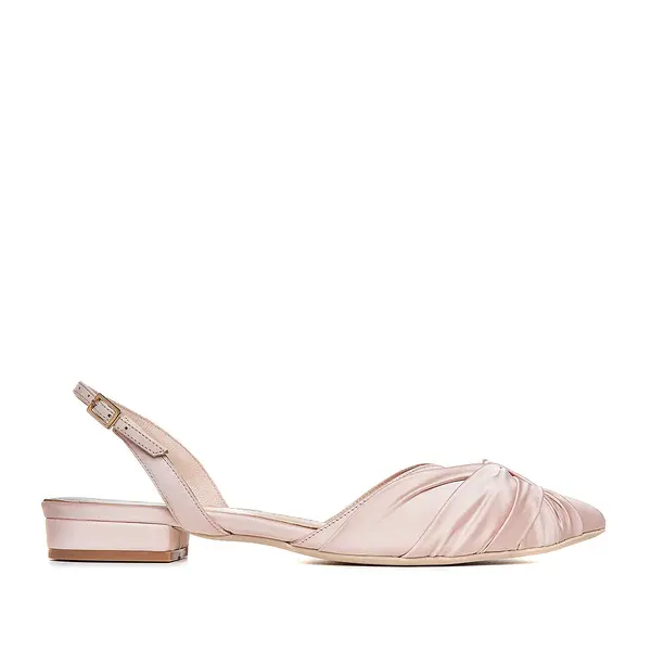 Balerini Ana Satin, Nude - 42 / 8 cm