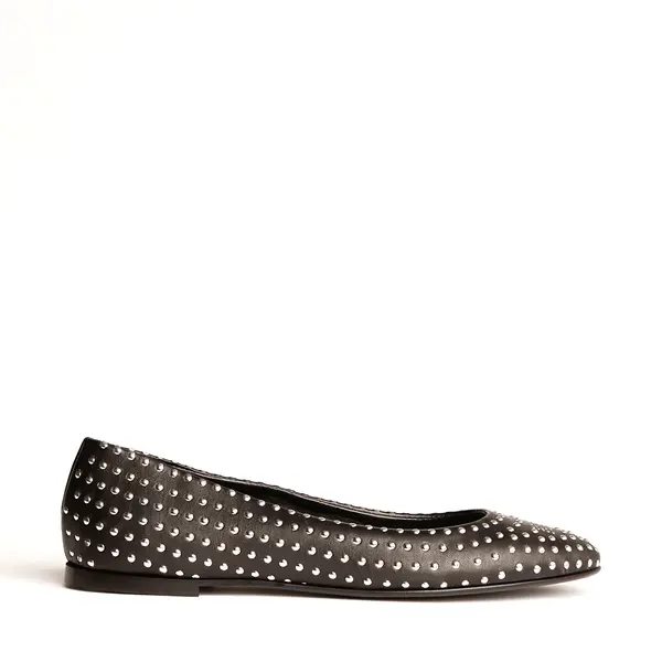 Balerini femei Karl Lagerfeld Karo Microstudf Pump negri 2058DB40123N