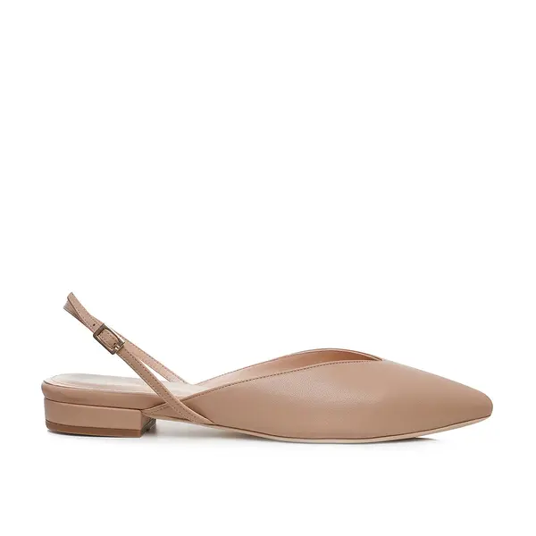 Balerini Grace, Piele Naturala, Nude - 36 / 1 cm